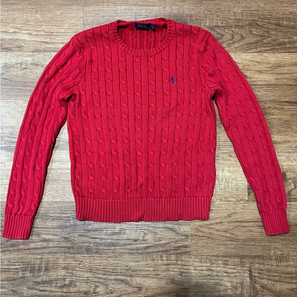 POLO RALPH LAUREN CABLE KNIT SWEATER
